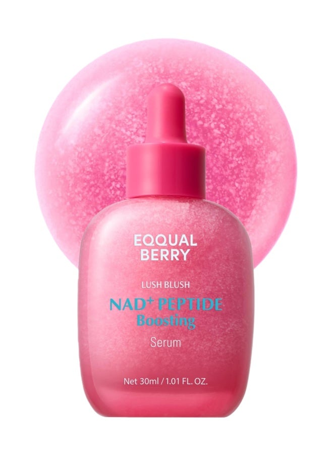 إيكوال بيري سيروم شوربة الببتيد NAD+ المعزز – العناية بالبشرة الكورية المضادة للشيخوخة مع 5 سيراميدات و الكولاجين النباتي، سيروم مضاد للأكسدة للترطيب والتماسك وتقليل التجاعيد واللمعان المتوهج (1.01 أونصة / 30 مل) - Image 1